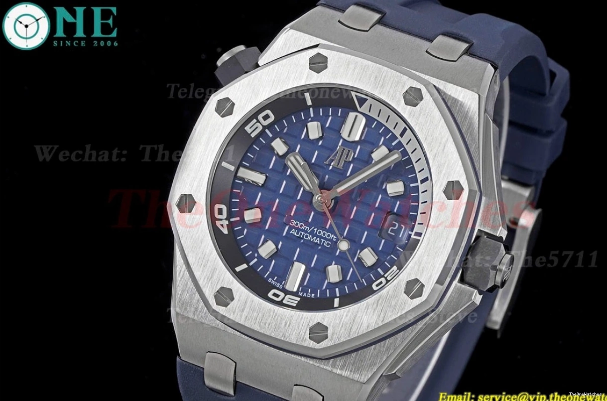 Offshore Stk 15720 APS SS RU Royal Diver Clone Super A4308 Oak Blue 42mm 0411